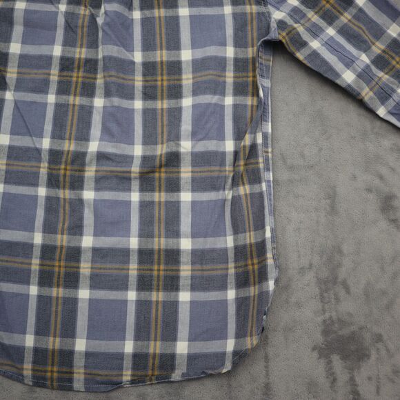 Outpost Makers Shirt Mens S Multicolor Long Sleeve Button Down Collar Plaid - Picture 16 of 16